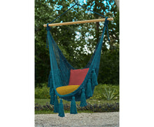 Load image into Gallery viewer, Deluxe Extra Large Hammock Swing Chair Bondi Blue
