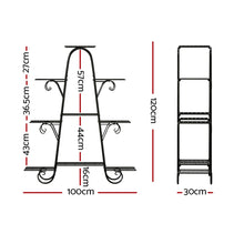 Load image into Gallery viewer, Artiss 9 Tier Plant Stand Metal
