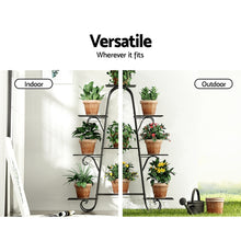 Load image into Gallery viewer, Artiss 9 Tier Plant Stand Metal
