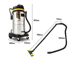 Vacuum Cleaner 60L Wet and Dry Bagless Industrial Grade Unimac