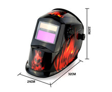 Load image into Gallery viewer, Welding Helmet Solar Auto Darkening Rossi MIG/ARC/TIG
