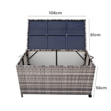 Load image into Gallery viewer, Gardeon Outdoor Storage Box PE Wicker 320L
